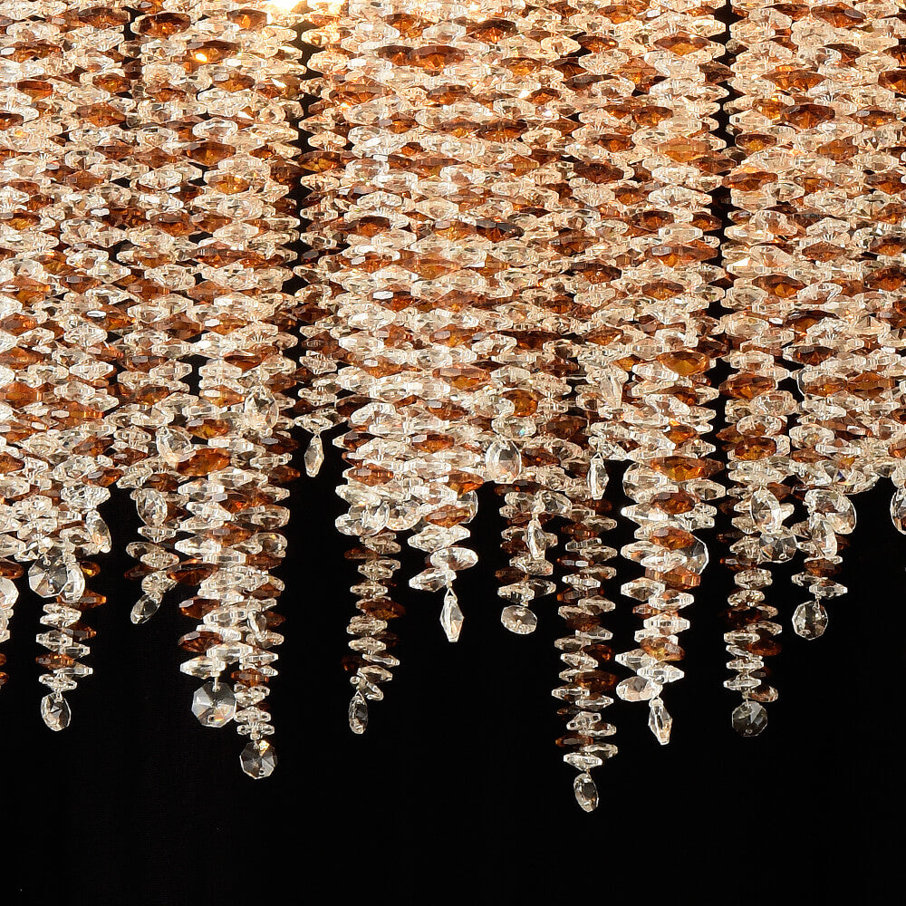 24-40 Inch Tree Branch Chandelier Modern Crystal Chandelier Light for Living Room