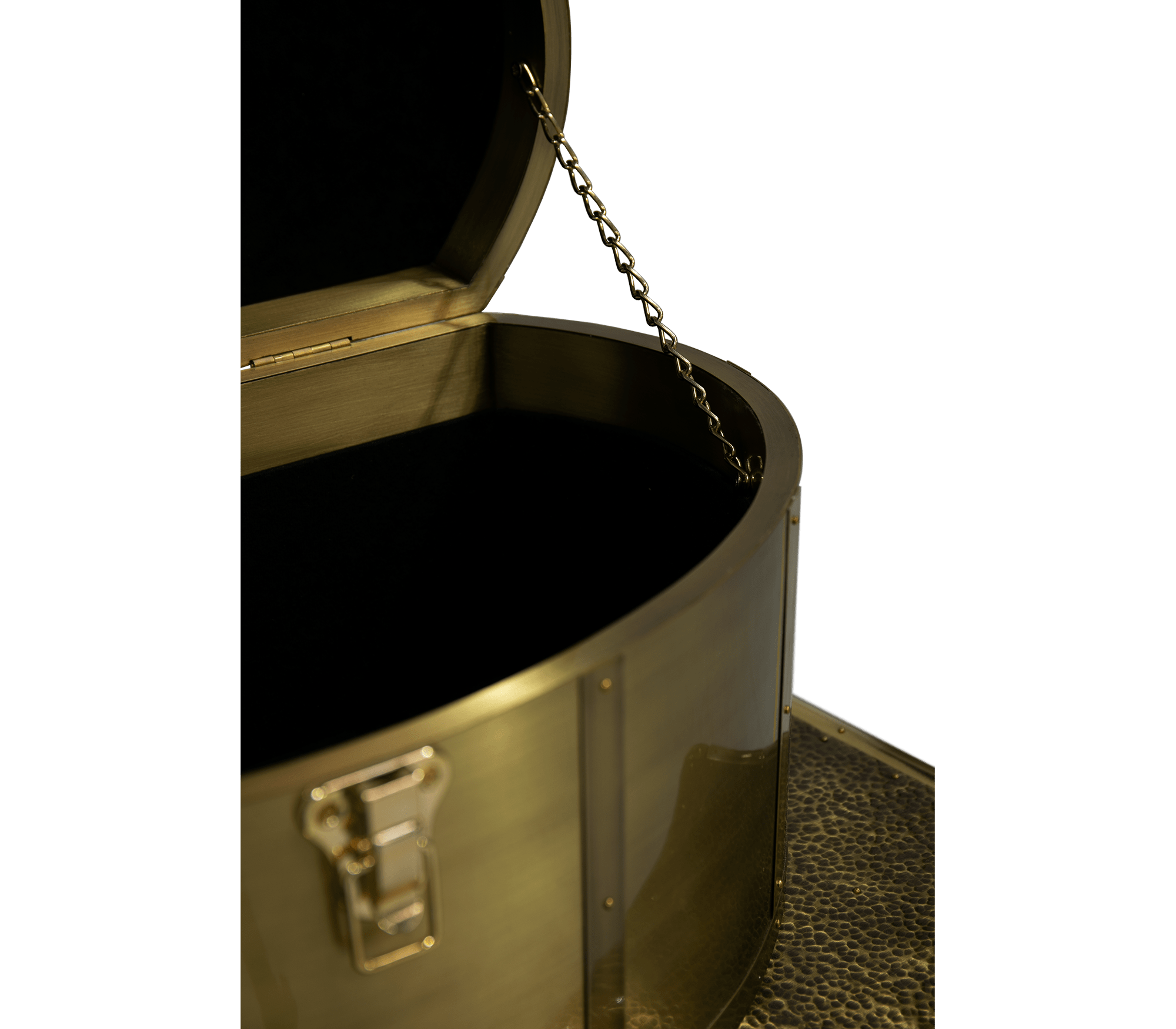 Luxury Champagne Gold Vault Safe with High-Security Storage & Elegant Designer Finish