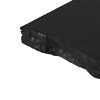 Nobu Wood Rectangular Coffee Table Sofa Center Tea Table with Burnt Noir Finish Natural Feel