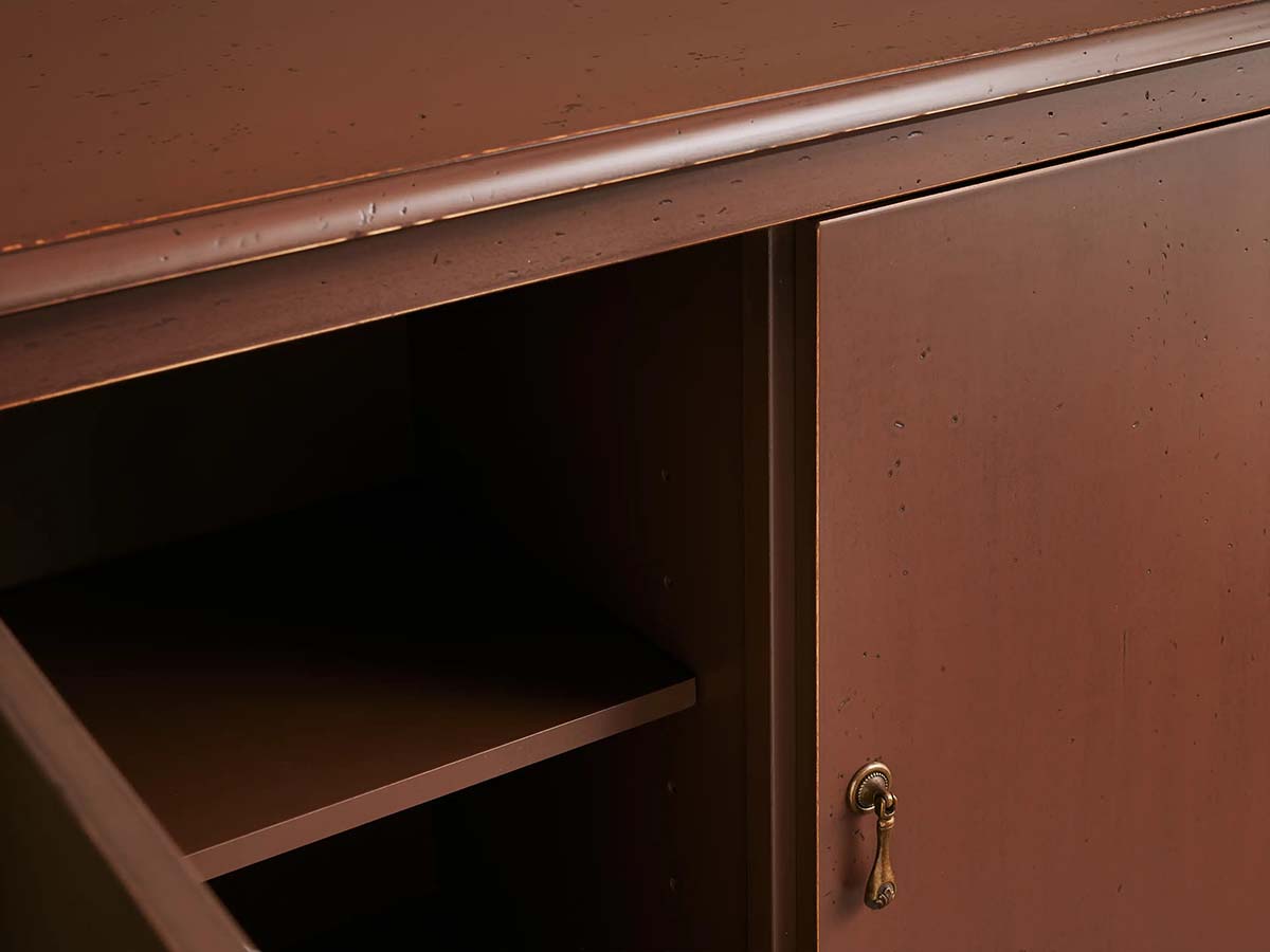 Varzi Wood Buffet Sideboard Antique Storage Entrance Cabinet