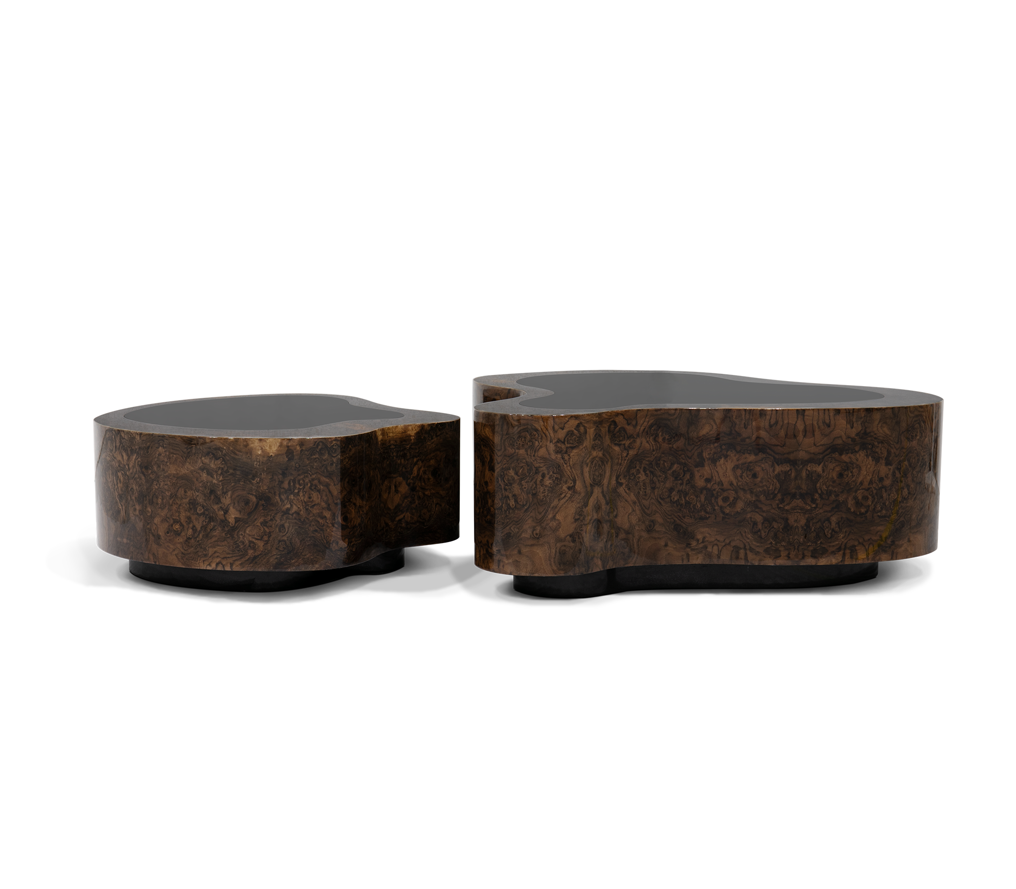 Luxury Hammered Brass Coffee Table with Wave Sculptural Design & Artisan Craftsmanship