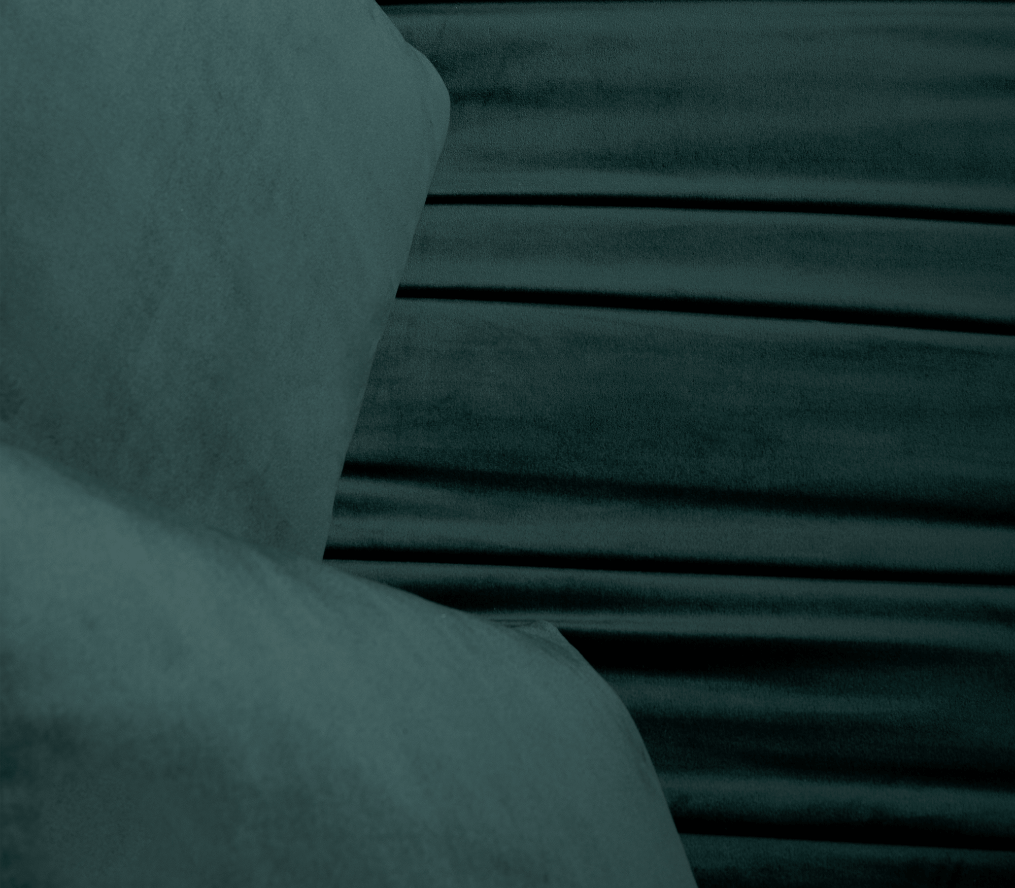 Luxury Imperfect Sculptural Sofa with Hammered Brass Frame & Artistic Design