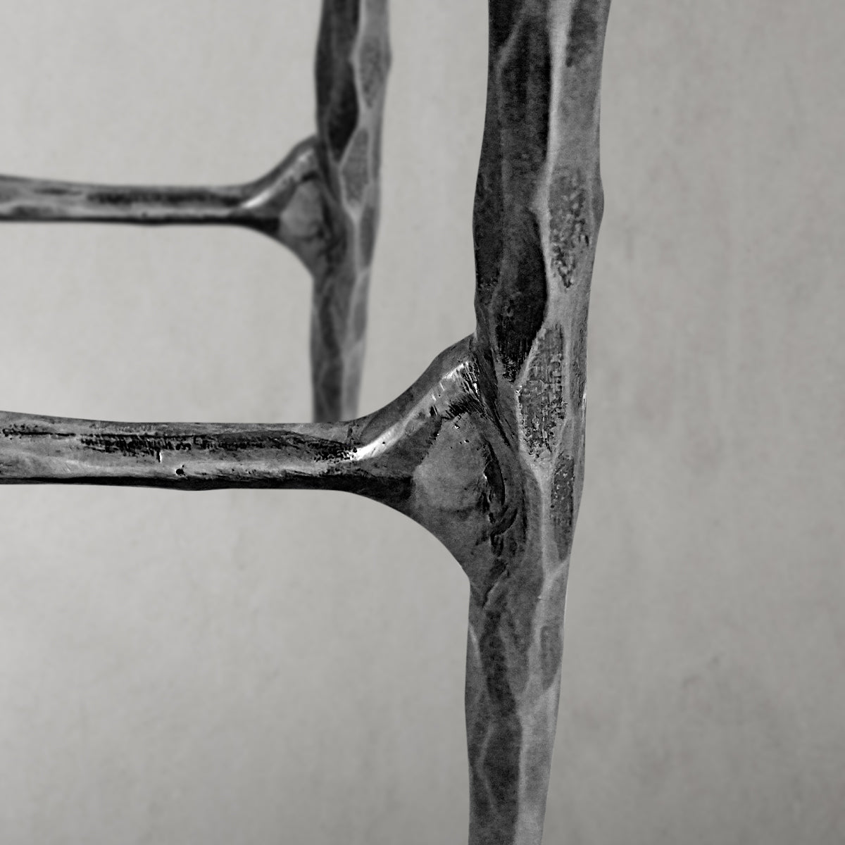 Thaddeus Metal Rectangle Marble Desk Hand-Forged Office Desk Computer Desk