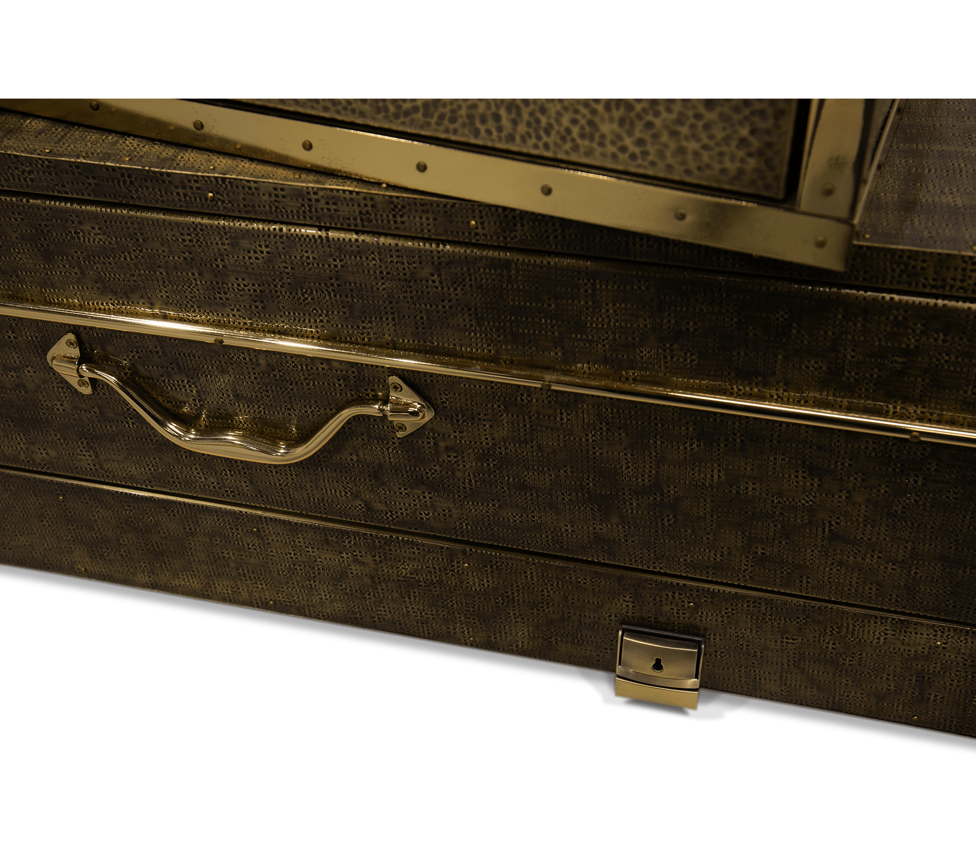 Luxury Champagne Gold Vault Safe with High-Security Storage & Elegant Designer Finish