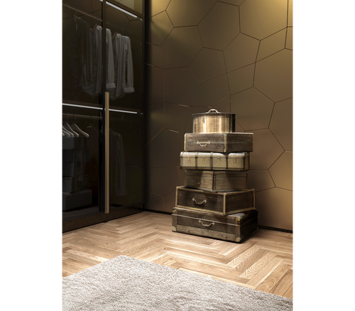 Luxury Champagne Gold Vault Safe with High-Security Storage & Elegant Designer Finish