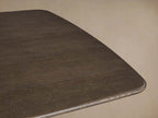 Saint Germain Wood Rectangle Dining Table with Solid Oak Top Rennes Base