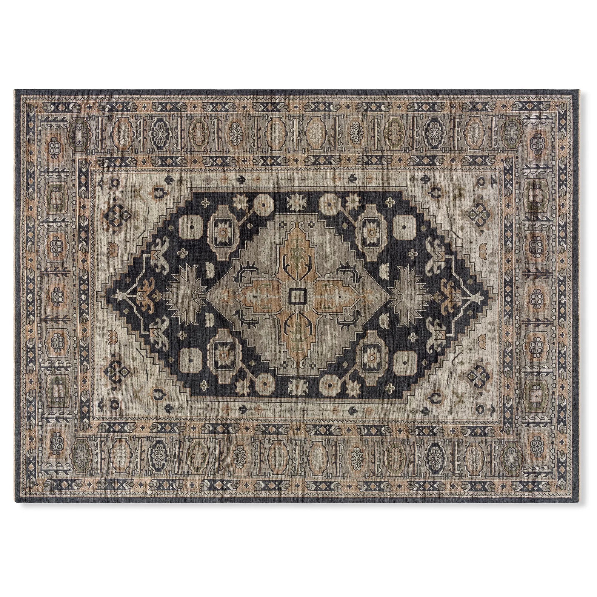 Frida Hand-Knotted Rug Artistic Style Modern Geometric Patterns Carpet
