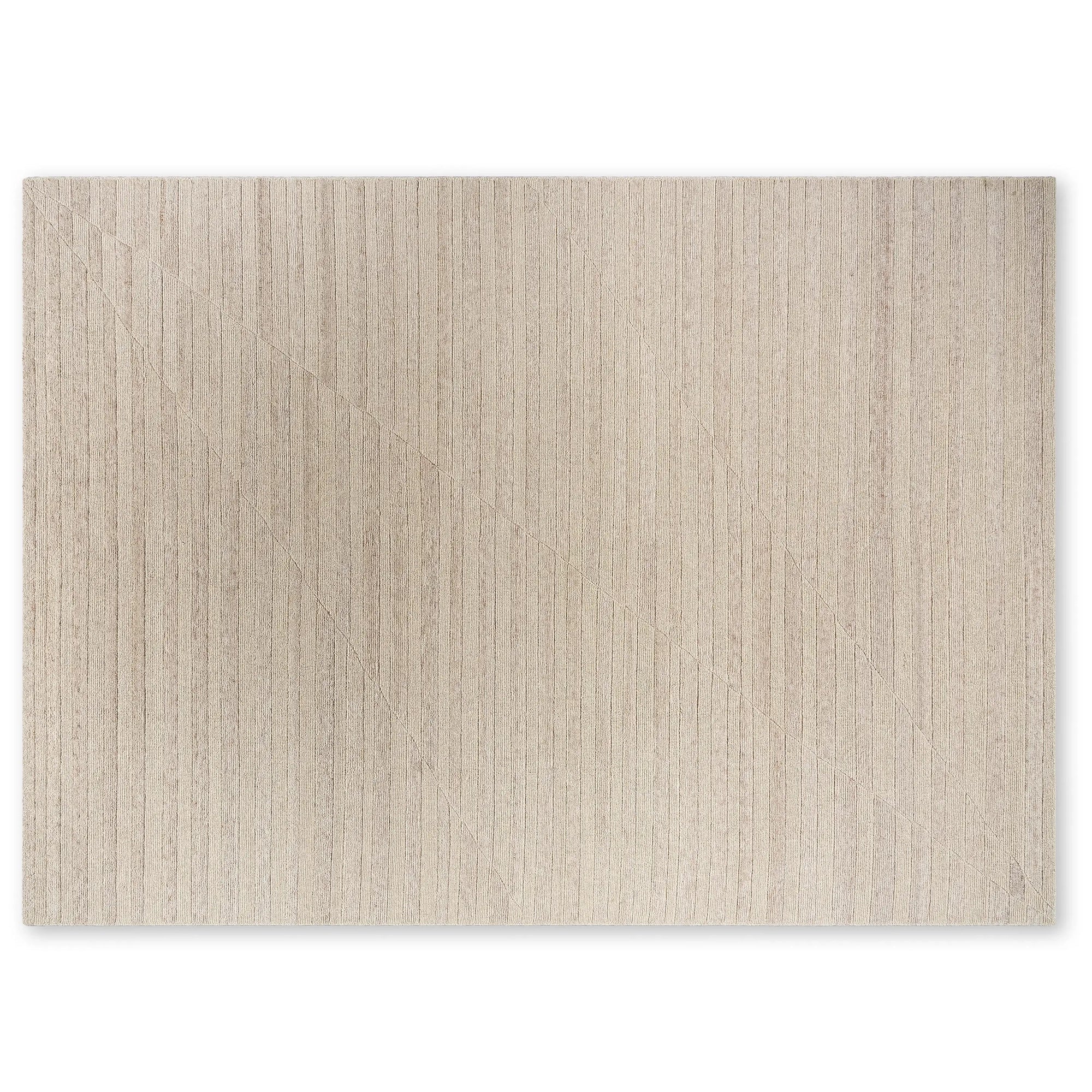 Monron Wool Hand-Knotted Rug 100% Pure New Zealand Wool Carpet Minimalist Style