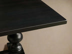 Tuscany Oval Extension Dining Table with Solid Poplar Wood