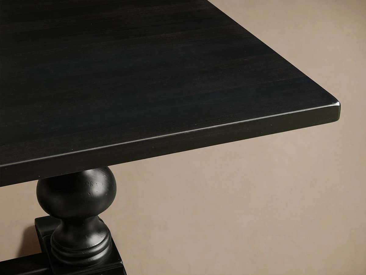 Tuscany Oval Extension Dining Table with Solid Poplar Wood