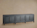 Rowan Modular Media Console Wood TV Stand Unit Modern Sideboard Living Entryways Storage Cabinet