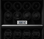 Luxury Watch Winder Safe with Gold-Plated Brass Design & Custom Jewelry Storage System