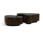 Luxury Hammered Brass Coffee Table with Wave Sculptural Design & Artisan Craftsmanship