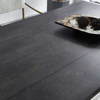 Thaddeus Metal Medieval Style Dining Table Hand-Forged Modern Kitchen Table