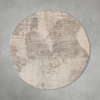 Anala Runder Faserteppich Wabi-Sabi & Moderner Minimalismus Stil Teppich