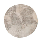 Anala Runder Faserteppich Wabi-Sabi & Moderner Minimalismus Stil Teppich