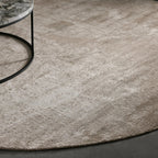 Anala Runder Faserteppich Wabi-Sabi & Moderner Minimalismus Stil Teppich