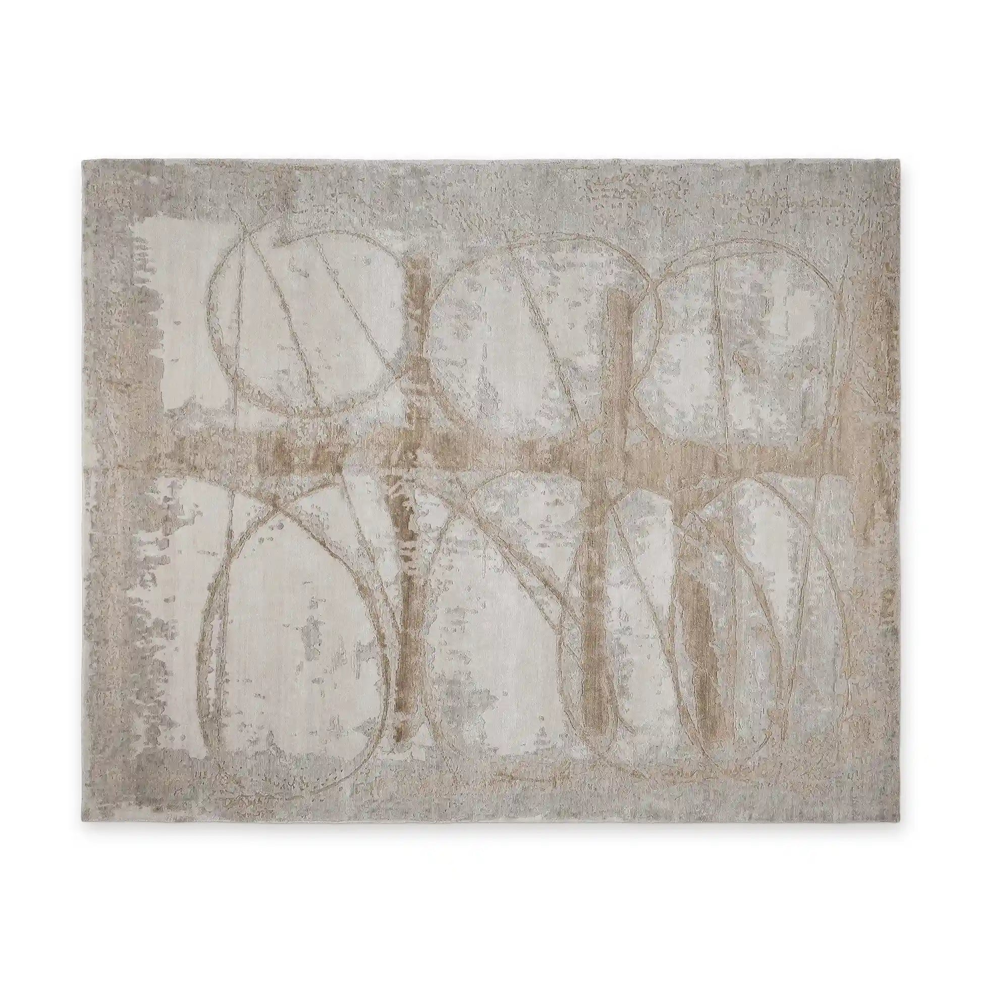 Bürka” Hand-Knotted Rug Collection Modern Art Abstract Style Carpet