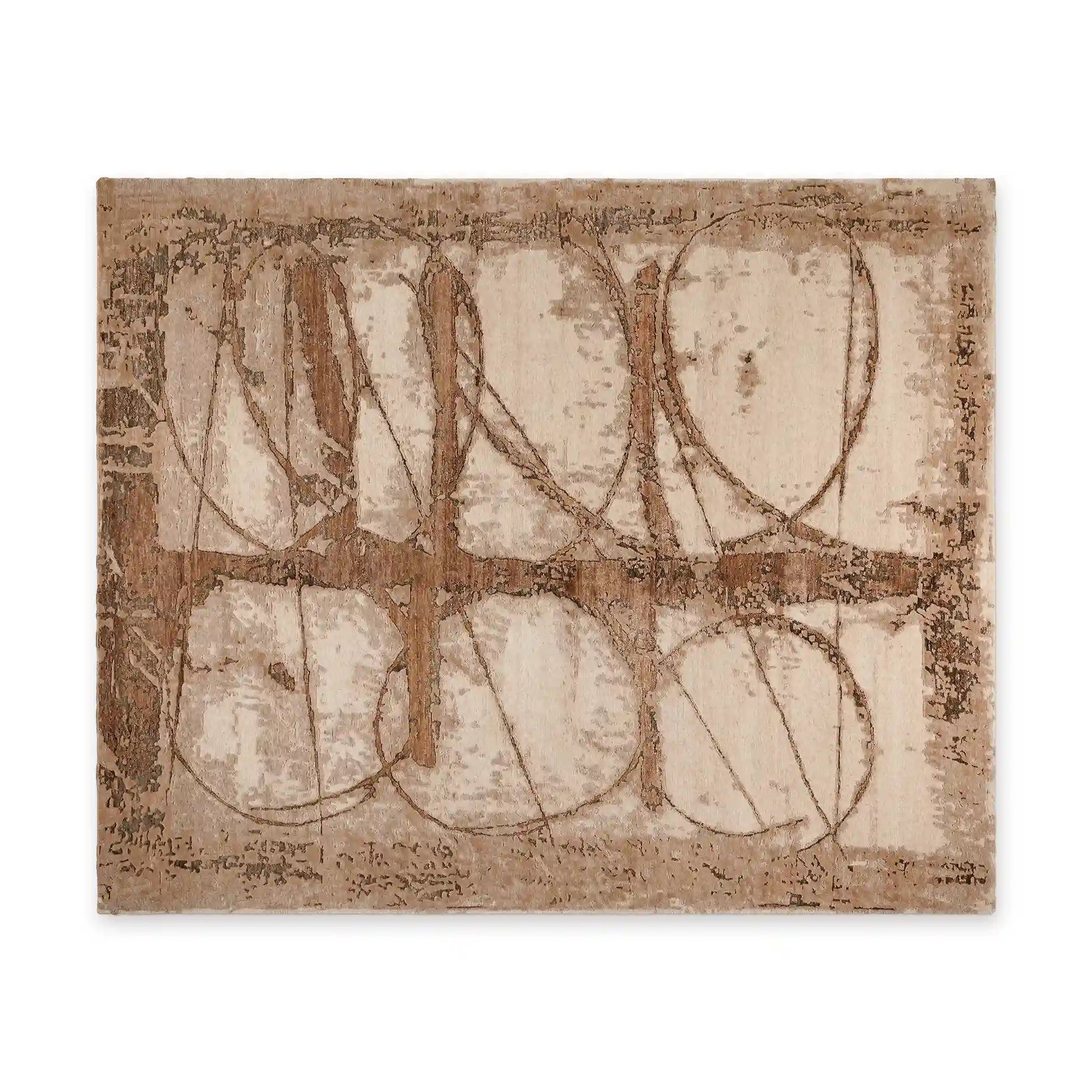 Bürka” Hand-Knotted Rug Collection Modern Art Abstract Style Carpet