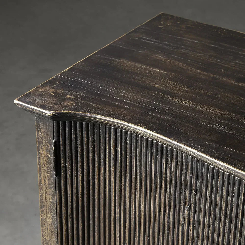 Conrad Vintage Vorratsschrank Buffet Teakholz Sideboard Eingangsschränke
