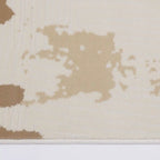Chaoyang Soft Abstract Sandfarbener Teppich mit räumlicher Atmosphäre Moderner Sandfarbener Wasch-Stil