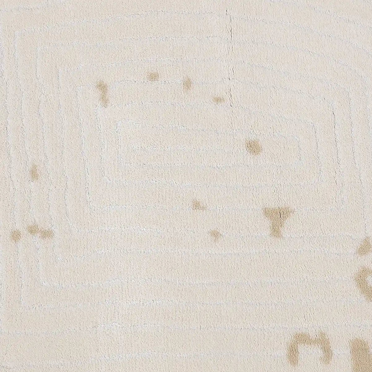 Chaoyang Soft Abstract Sandfarbener Teppich mit räumlicher Atmosphäre Moderner Sandfarbener Wasch-Stil