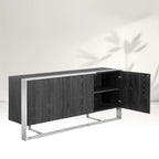 Dolton Wood Buffet Sideboard Stahlrahmen TV-Schränke Hut Garderobenschränke