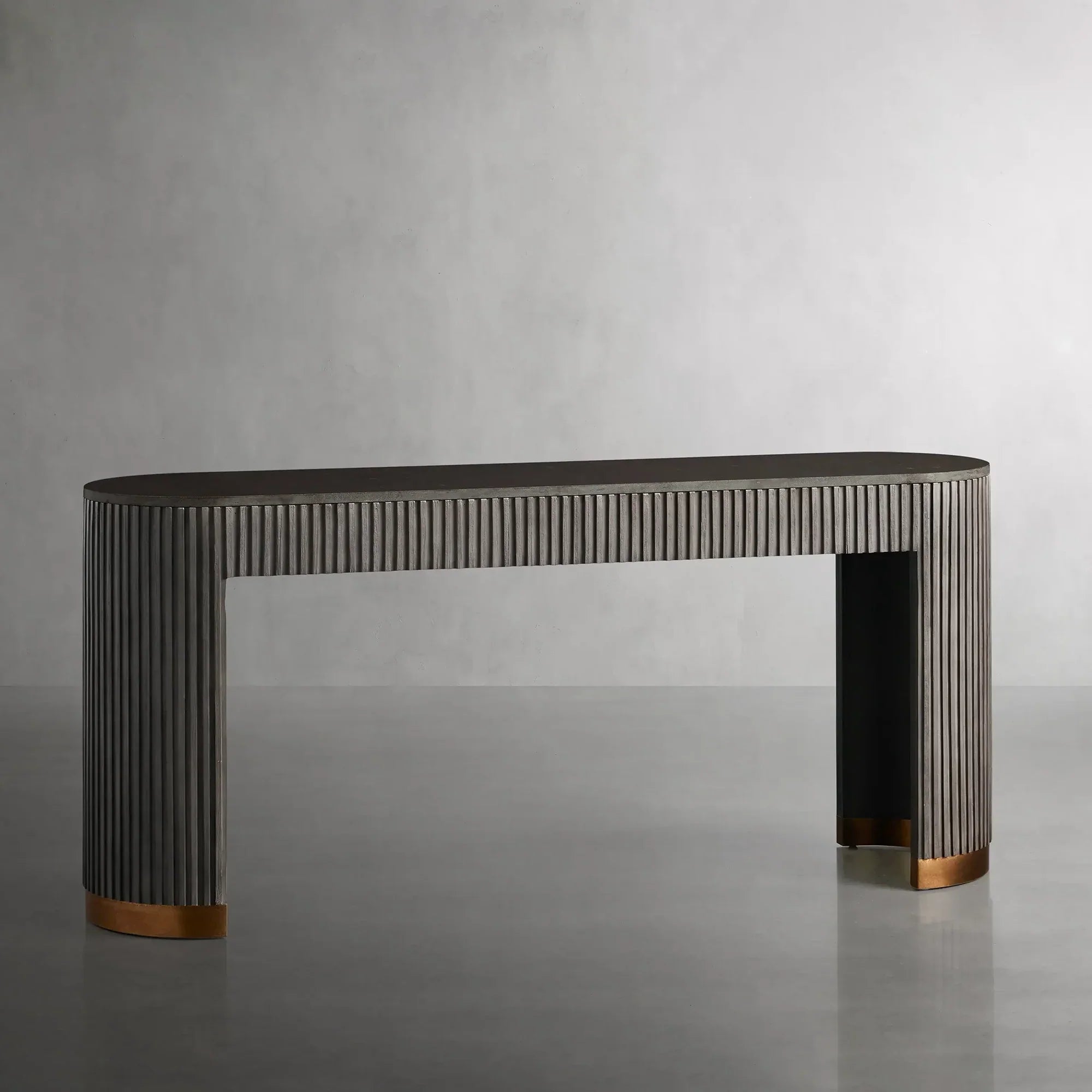 Finnley Marble Top Entryway Console Table Wood Hallway Entrance Table Unique Style
