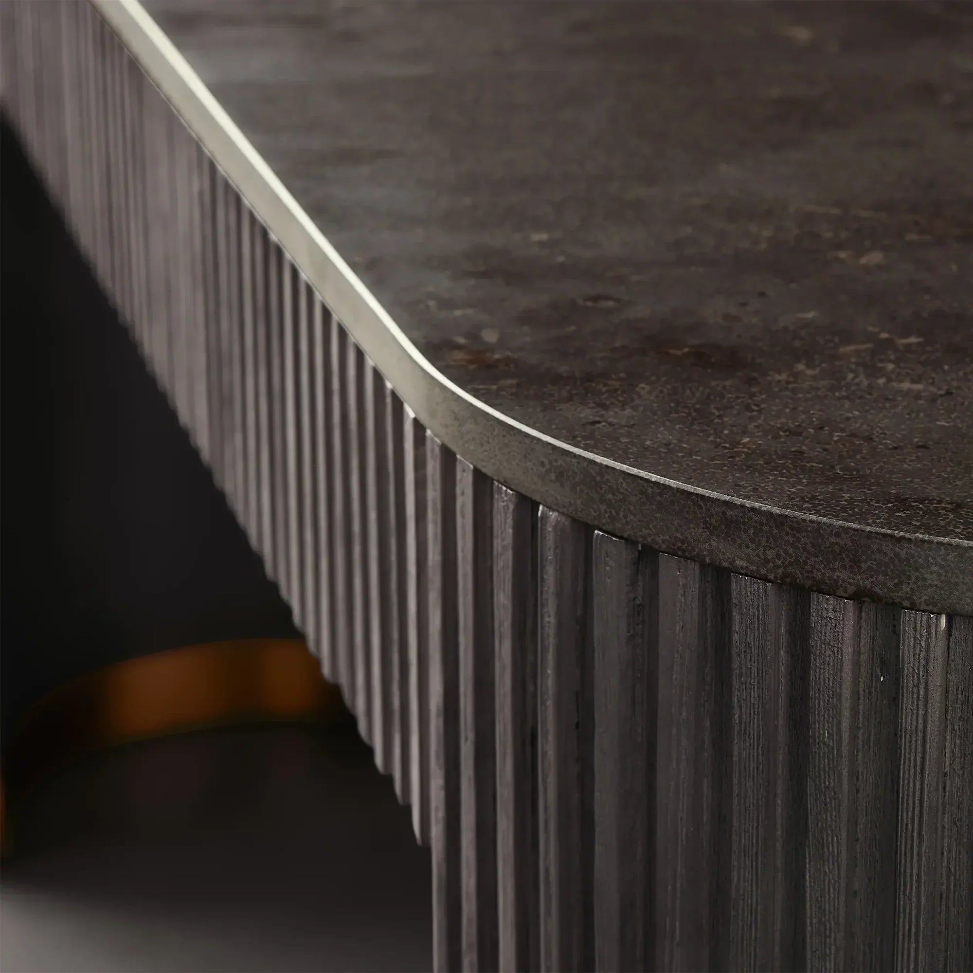 Finnley Marble Top Entryway Console Table Wood Hallway Entrance Table Unique Style