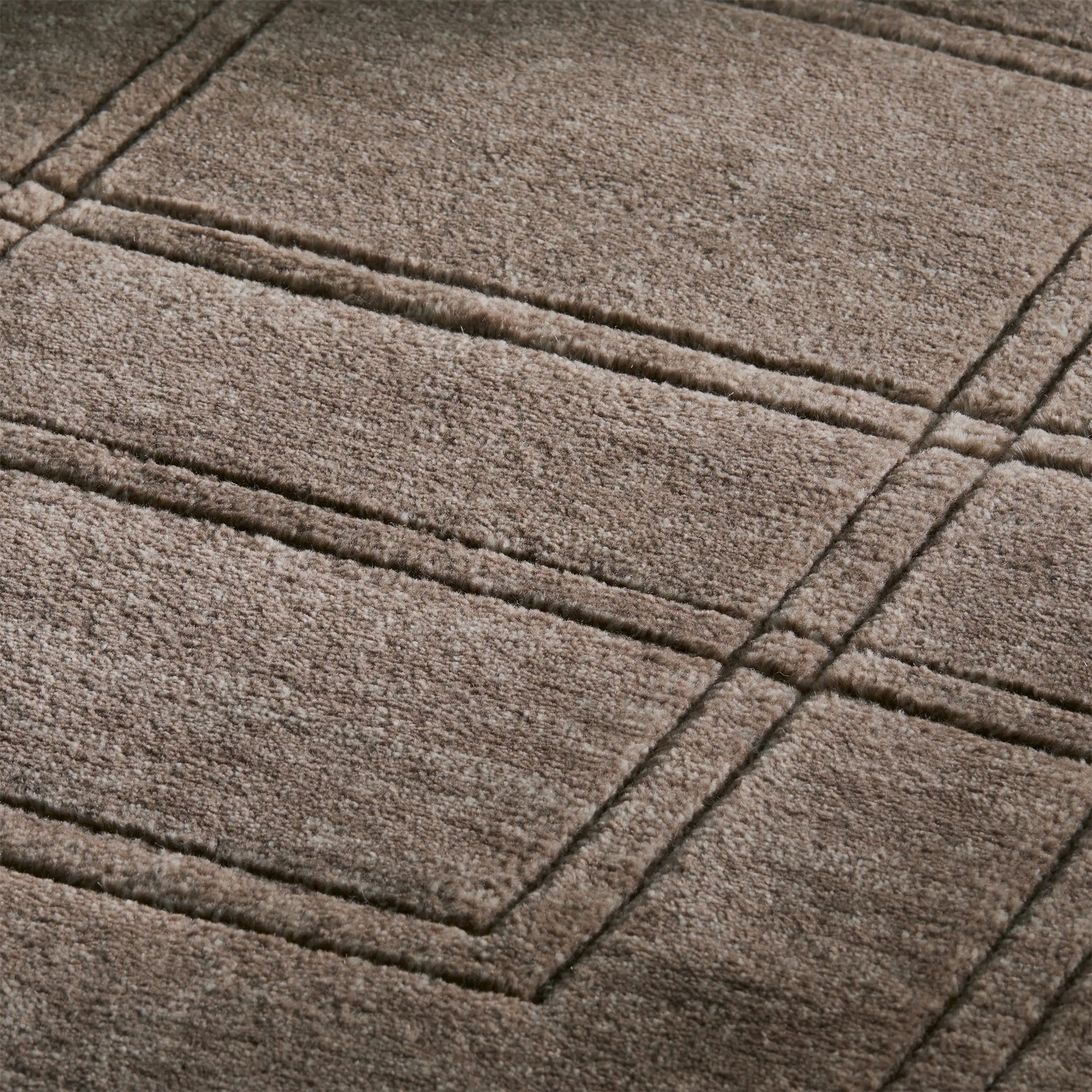 Asher Hand-Knotted Rug  from 100% New Zealand Wool Carpet Modern Minimalist & Italian Understated Luxury Style
