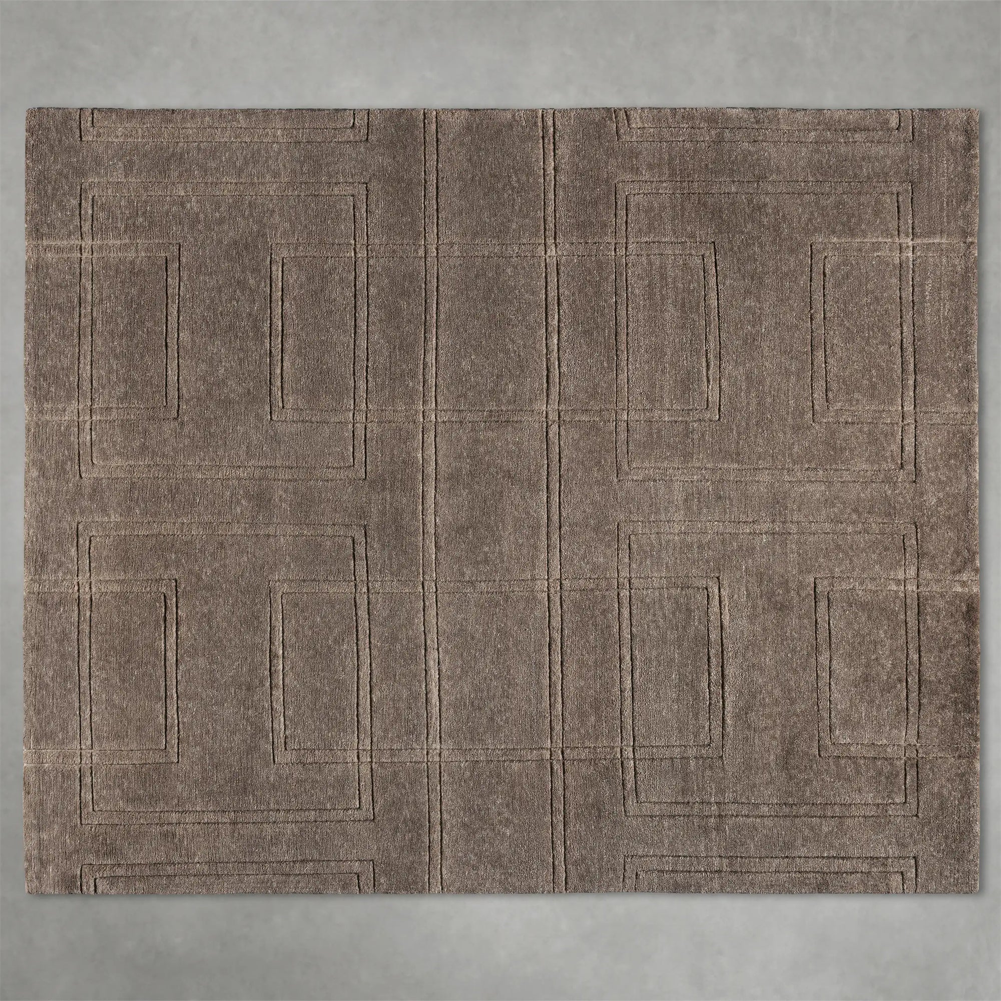 Asher Hand-Knotted Rug  from 100% New Zealand Wool Carpet Modern Minimalist & Italian Understated Luxury Style