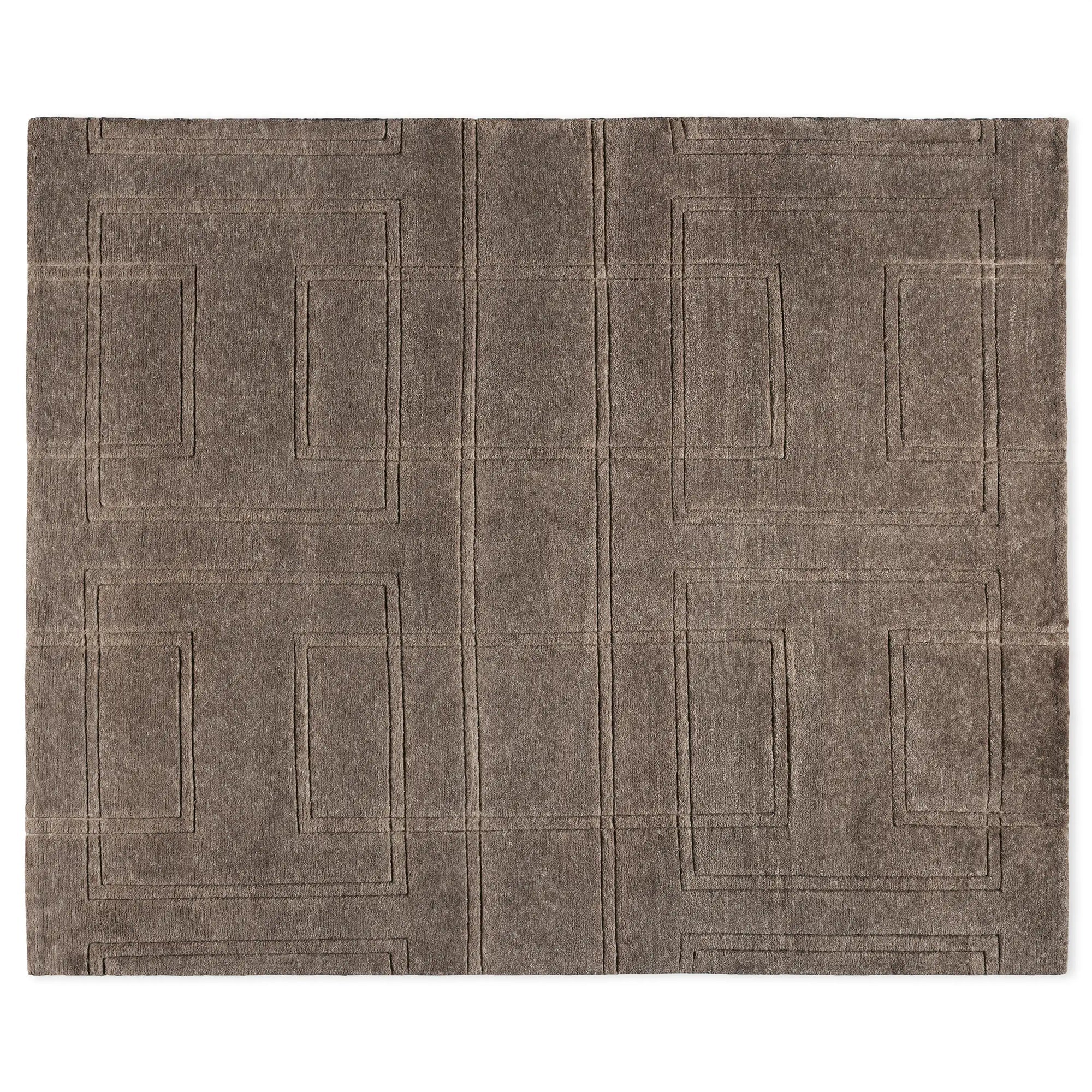 Asher Hand-Knotted Rug  from 100% New Zealand Wool Carpet Modern Minimalist & Italian Understated Luxury Style