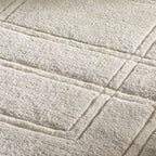 Asher Hand-Knotted Rug  from 100% New Zealand Wool Carpet Modern Minimalist & Italian Understated Luxury Style