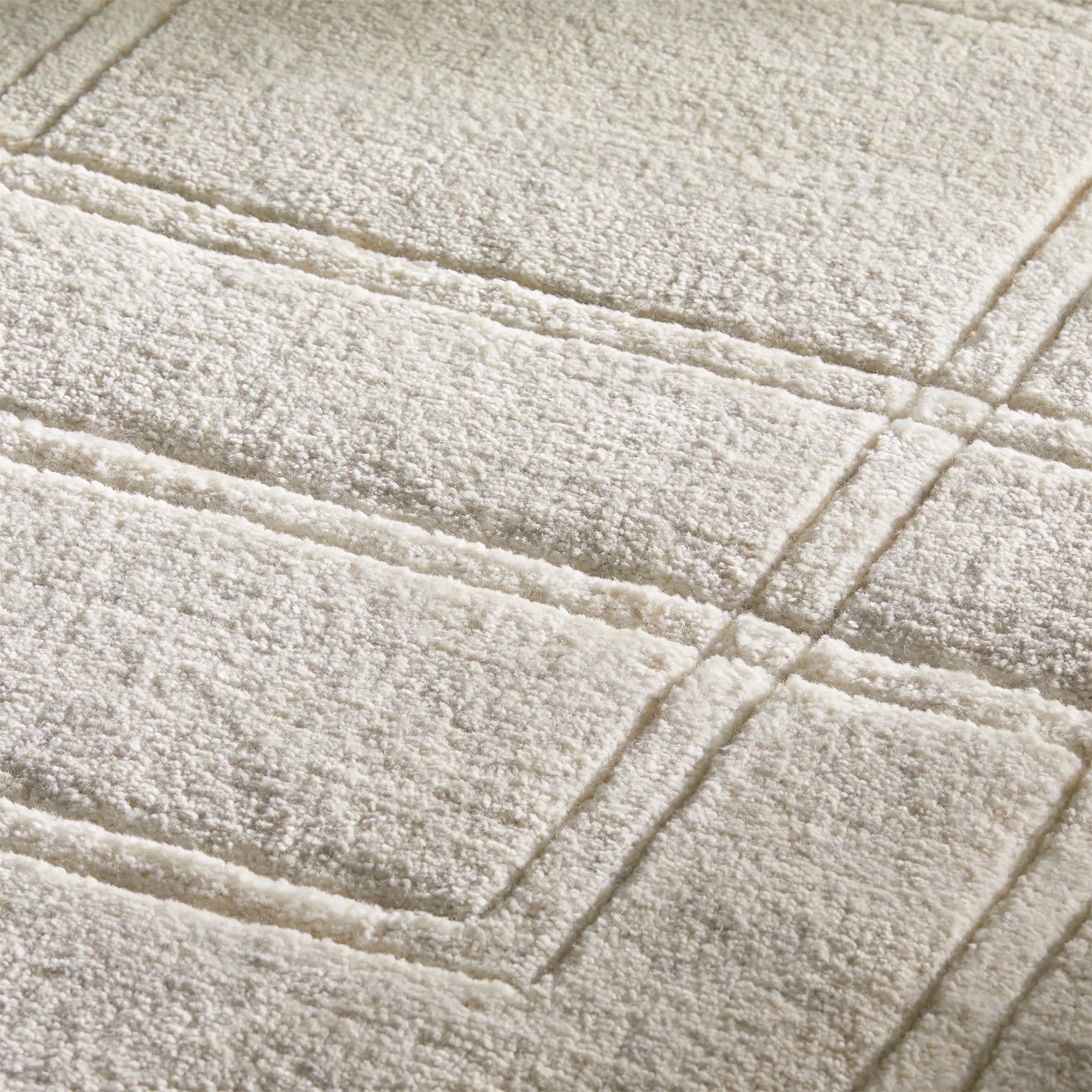 Asher Hand-Knotted Rug  from 100% New Zealand Wool Carpet Modern Minimalist & Italian Understated Luxury Style