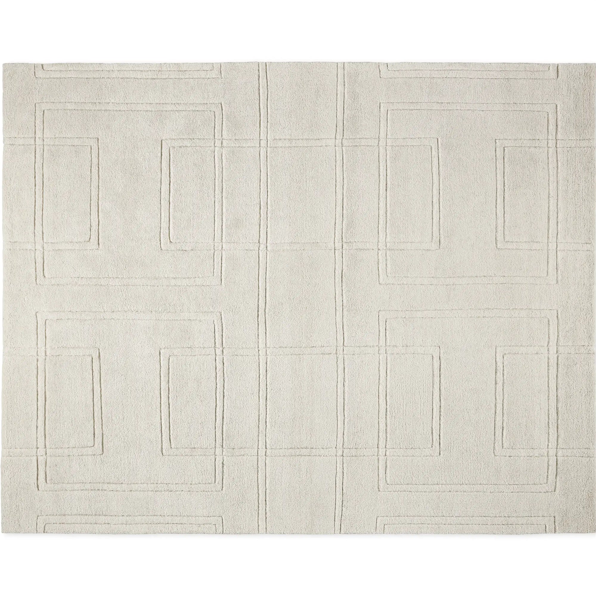 Asher Hand-Knotted Rug  from 100% New Zealand Wool Carpet Modern Minimalist & Italian Understated Luxury Style