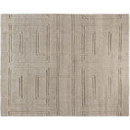 Asher Hand-Knotted Rug  from 100% New Zealand Wool Carpet Modern Minimalist & Italian Understated Luxury Style