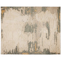 Jeppard Hand-Knotted Rug Matural Coarse-Carded Wool Carpet Minimalist Style