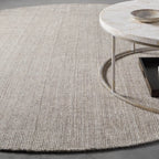 Tapis rond Jackson de style vintage