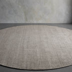 Tapis rond Jackson de style vintage