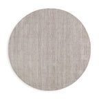 Tapis rond Jackson de style vintage