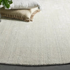 Tapis rond Jackson de style vintage