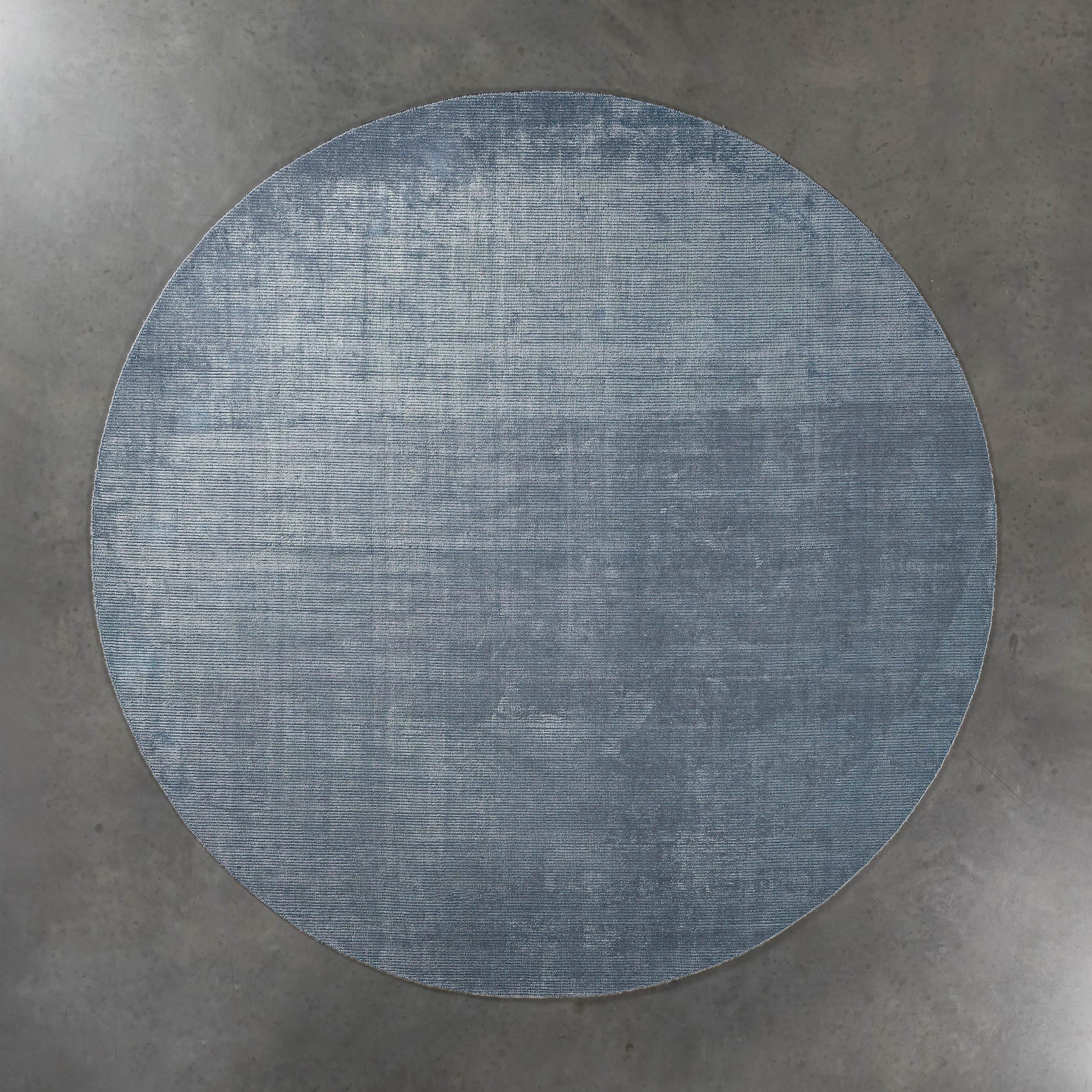 Tapis rond Jackson de style vintage