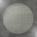 Tapis rond Jackson de style vintage