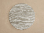 Edgewater Outdoor Dining Table in Jade Faux Marble Round Indoor Living Room Dinner Table
