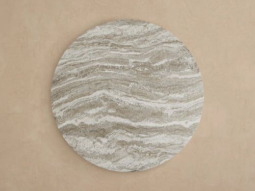 Edgewater Outdoor Dining Table in Jade Faux Marble Round Indoor Living Room Dinner Table