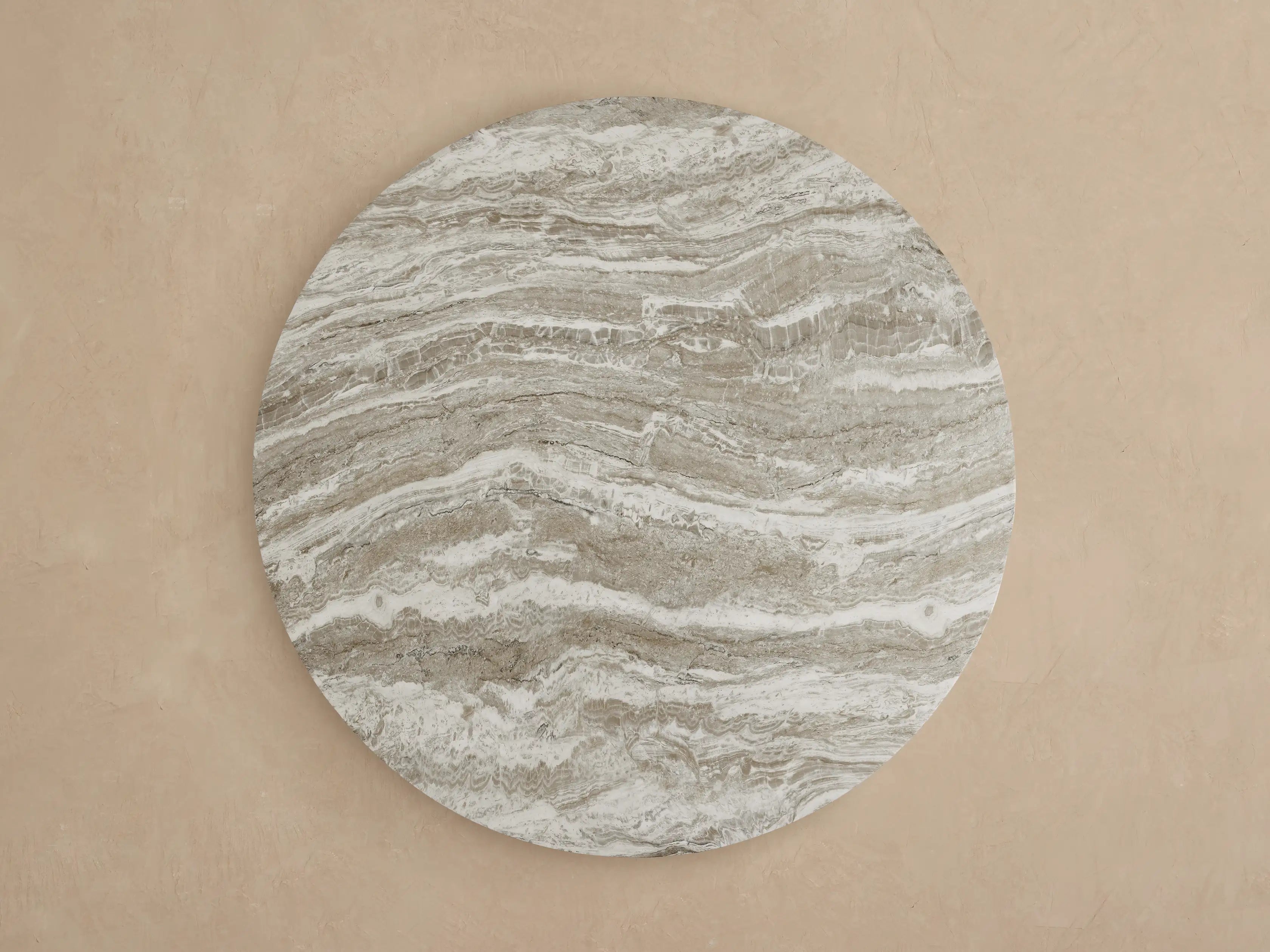 Edgewater Outdoor Round Jade Faux Marble Dining Table