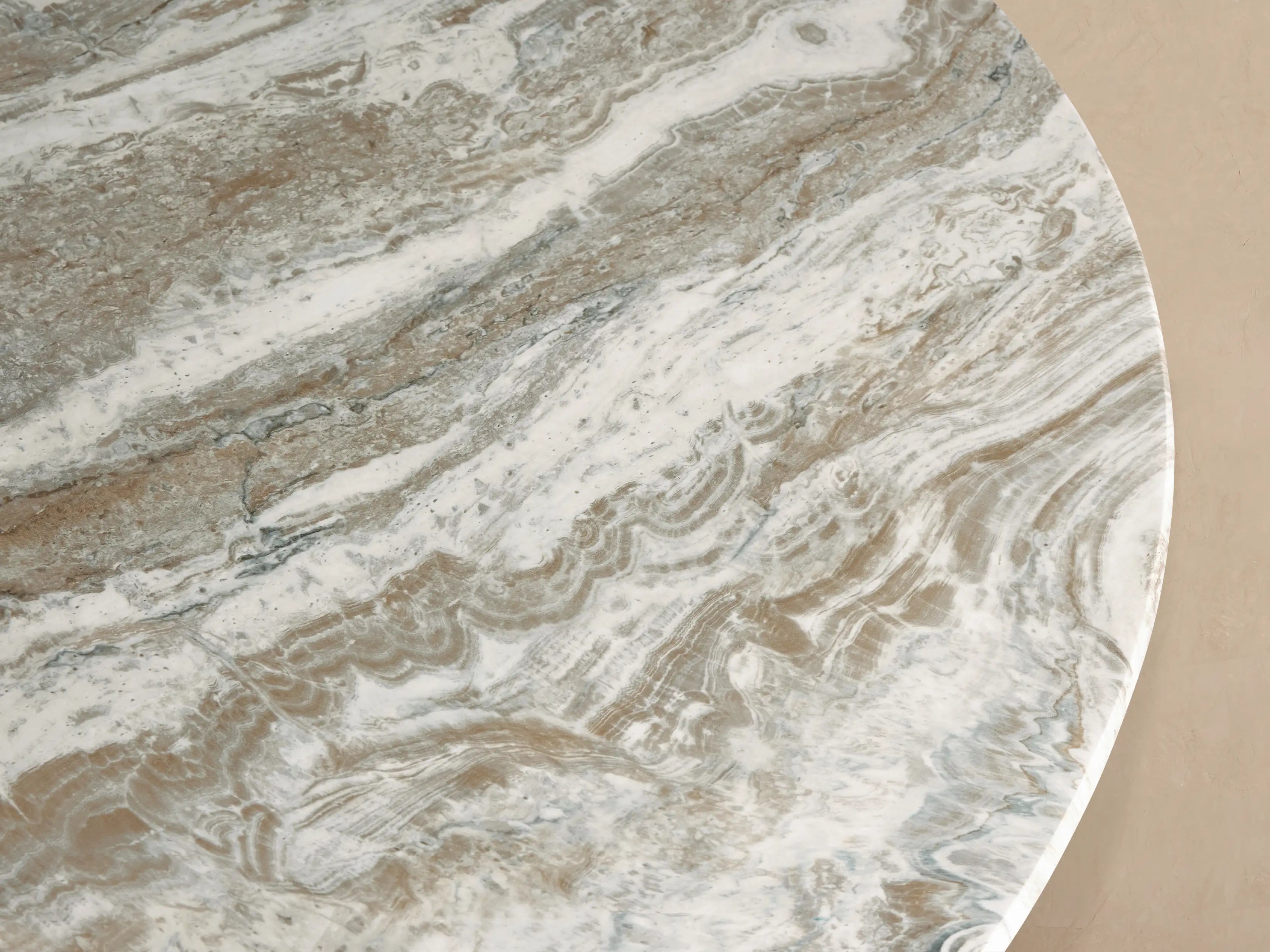 Edgewater Outdoor Round Jade Faux Marble Dining Table
