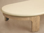 Anami Teak Outdoor Coffee Table Oval Living Sofa Center Tea Table