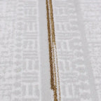 LiuJin Vertical Trace Abstract Ivory Area Rug with Minimalist Rhythm Carpet Modern Vertical Trace Texture Style