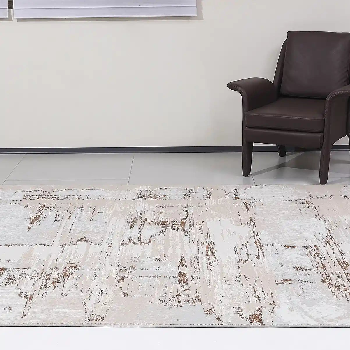 Meilade Soft Fragment Modern Living Area Rug Spatial Atmosphere Rich in Artistic Layers Carpet